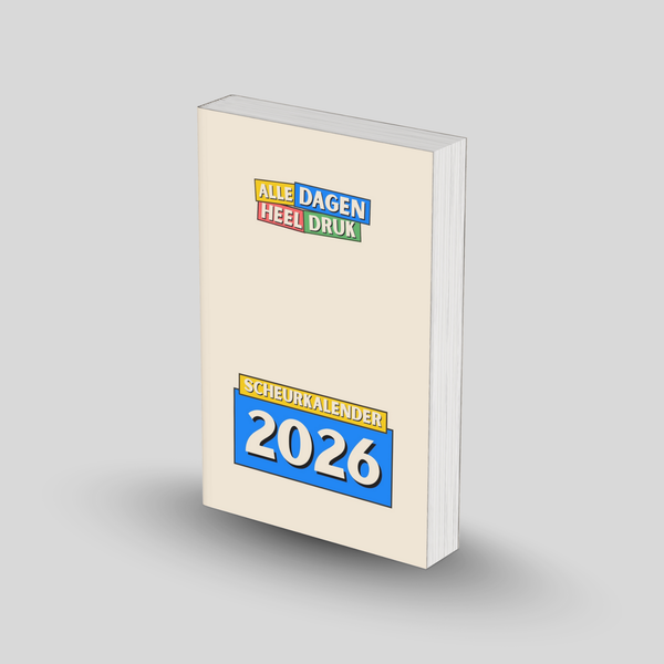 AlleDagenHeelDruk scheurkalender 2026